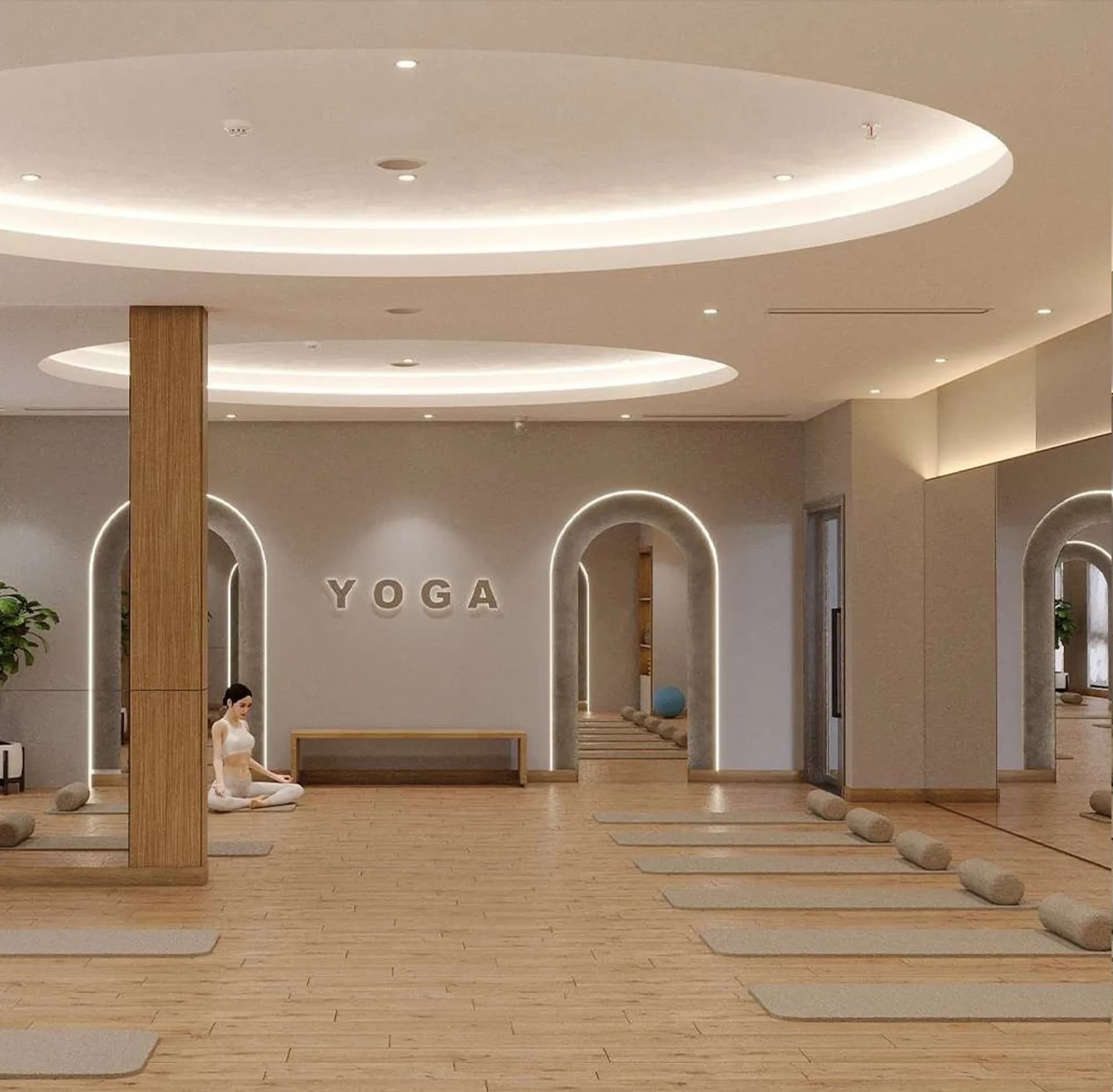 Phòng yoga toà S2.