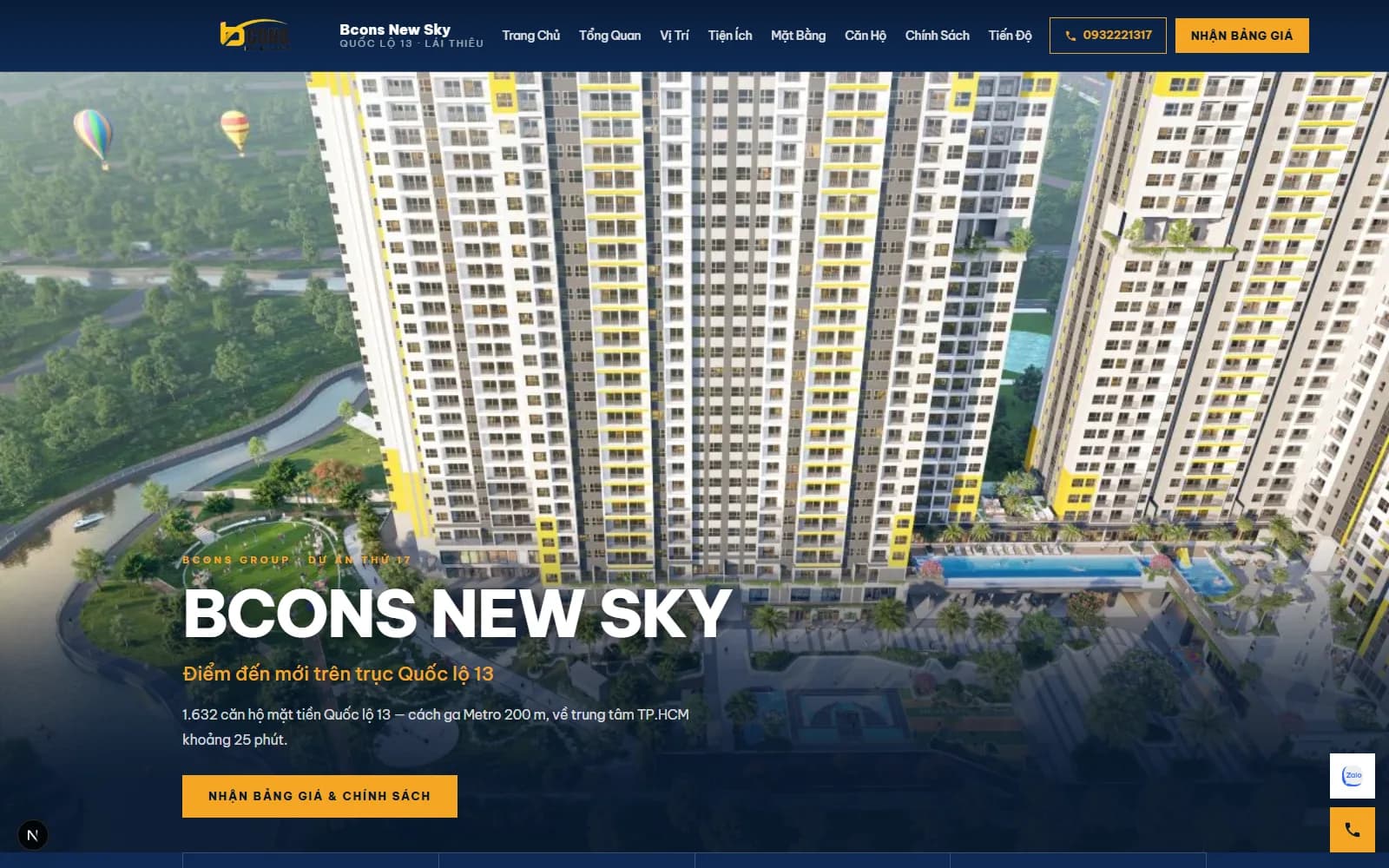 BCONS NEW SKY — Bản Ảnh Lớn (1 trang)
