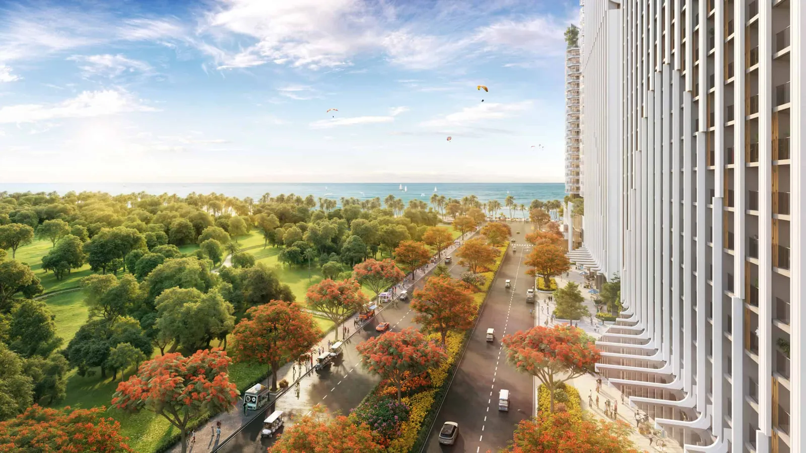 Đại Lộ Hoa & TTTM Mặt Biển
